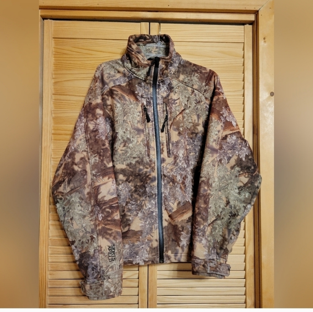 Sports Afield Camo Jacket Mens Size Large King camo print warm‎